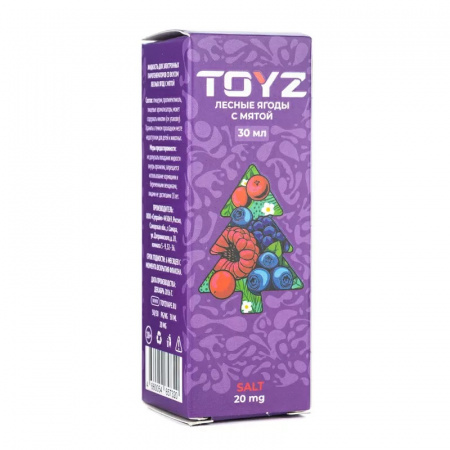 Жидкость Toyz 30ml 20mg (Forest Berries Mint (Лесные ягоды с мятой), Light)