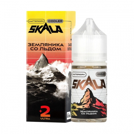 Жидкость SKALA salt 30 мл 2 ultra (50mg) (Маттерхорн (земляника со льдом), Hard)