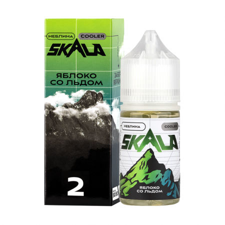 Жидкость SKALA salt 30 мл 2 ultra (50mg) (Неблина (яблоко со льдом), Hard)