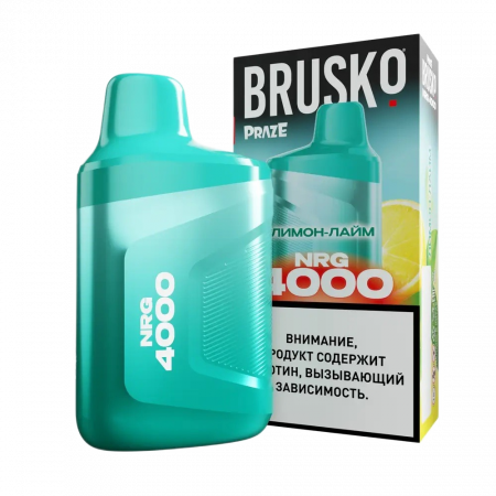 Brusko NRG 4000тяг (Лимон Лайм)