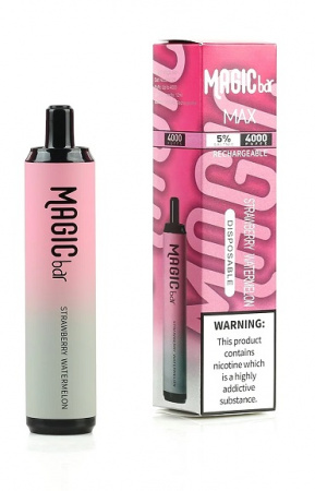 Magic Bar 4000 (Strawberry Watermelon (Клубника арбуз), 4000 тяг)