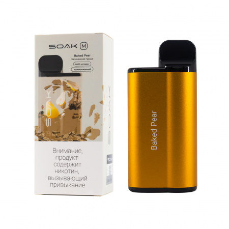 SOAK M 4000тяг (Baked Pear (Запеченная груша), 4000 тяг)