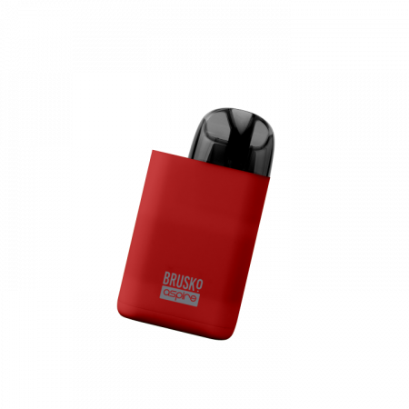 POD-система Brusko Minican Plus (Красный (Red), 850 mAh, 11 W, 3 мл, Датчик затяжки)