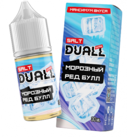 Жидкость Duall Extra salt 30ml LIGHT 20mg (Морозный Ред Булл, Light)