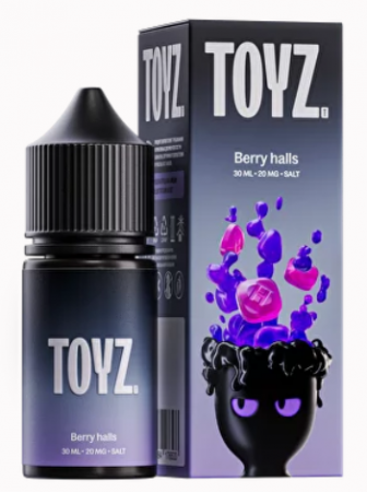 Жидкость Toyz 30ml 20mg (Berry halls (Ягодный холлс), Light)