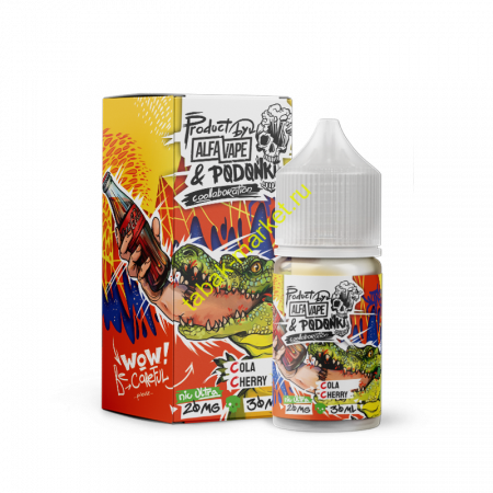 Жидкость Podonki & Alfa Vape 30ml 20mg Ultra (Кока кола чупа чупс, Hard)