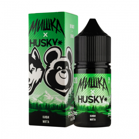 Жидкость Husky Мишка (Salt) 30ml 20mg (Киви-Мята, Light)