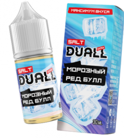 Жидкость Duall Extra salt 30ml HARD 50mg (Морозный Ред Булл, Hard)