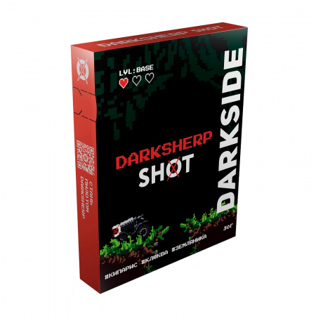 Dark Side Shot 30г (Darksherp (Кипарис,клюква,земляника), Лёгкий)