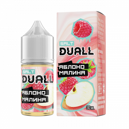 Жидкость Duall salt 30ml LIGHT 20mg (Яблоко Малина, Light)