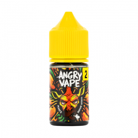 Жидкость Angry Vape salt 30ml 50mg (2 Ultra) (Жираф Шпиль (манго), Hard)