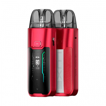 POD-система Vaporesso Luxe XR MAX ((Leather Version)  Flame Red)