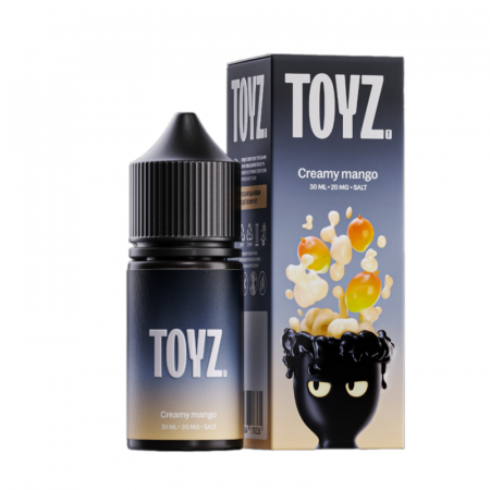 Жидкость Toyz 30ml 20mg Strong (Creamy Mango (Сливочное манго), Hard)