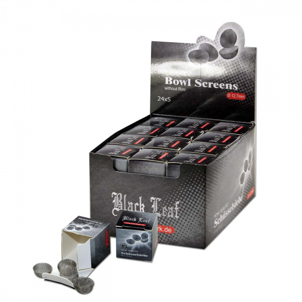 Сетки ПОЛУСФЕРА БЕЗ ОКАНТОВКИ Black Leaf Stainless Steel Bowl 12.7mm (1уп.)