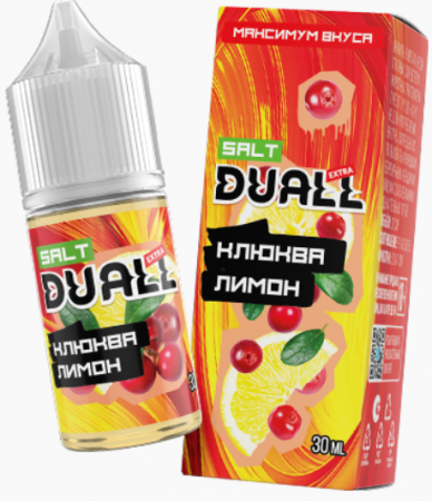 Жидкость Duall Extra salt 30ml HARD 50mg (Клюква лимон, Hard)