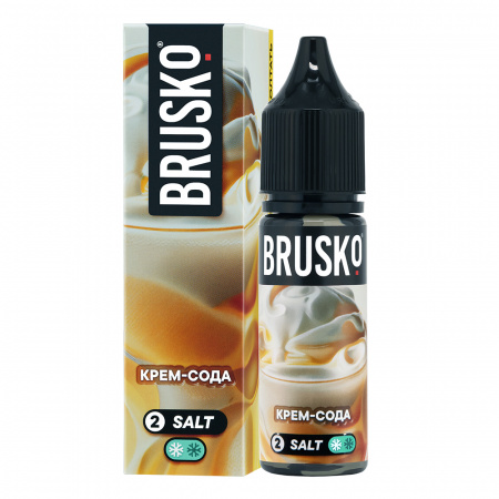 Жидкость Brusko Chubby salt 35ml 20mg (№5) 2ultra (Крем-сода, Hard)