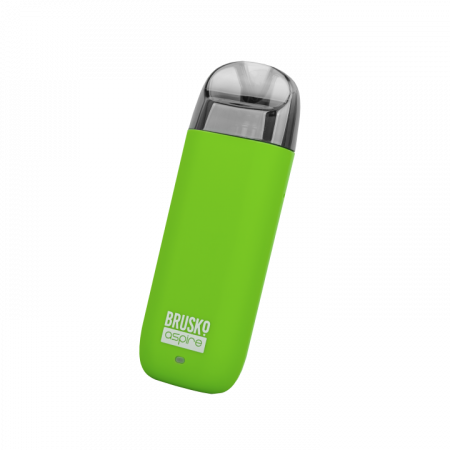 POD-система Brusko Minican 2 (Зеленый (Bright Green), 400 mAh, 11 W, 3 мл, Датчик затяжки)