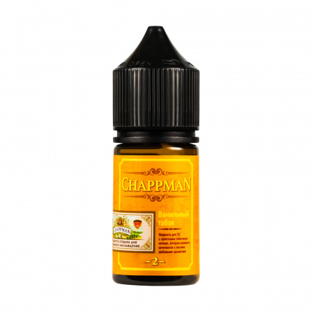 Жидкость Chappman salt 30ml 2 ultra (Ванильный Табак, Hard)
