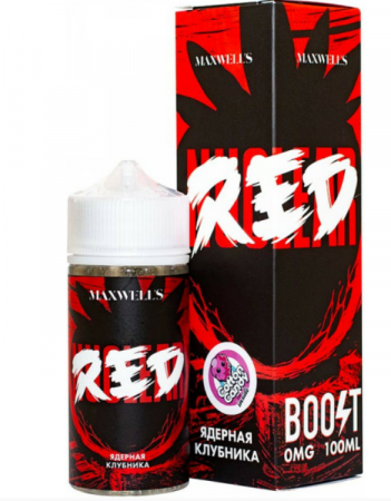 Жидкость Maxwells 100ml 0mg (Red (Яркий вкус спелой садовой клубники с конфетной кислинкой))