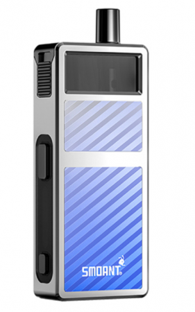 POD-система Smoant Pasito Mini (Blue twill (Синий), 1000 mAh, 30 W, 3,5 мл, Кнопка)